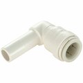 Watts 3/8 In. CTS 90 Deg. Quick Connect Stackable Plastic Elbow 1/4 Bend 3518-08